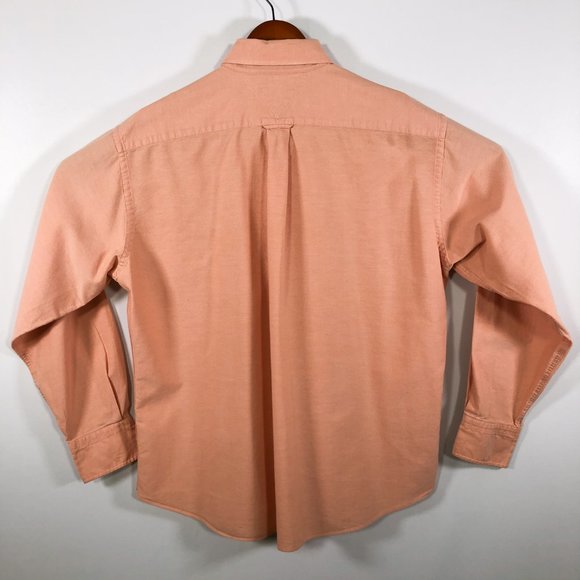 Tommy Hilfiger Peach Oxford Shirt 16.5 34/35 L - Picture 2 of 8
